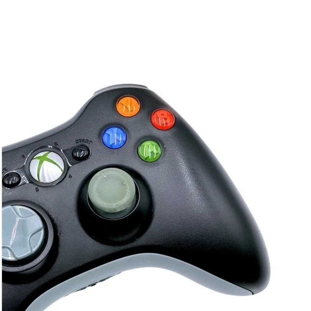 Xbox 360 Wireless Controller Black OEM Model 1403 Tested Working